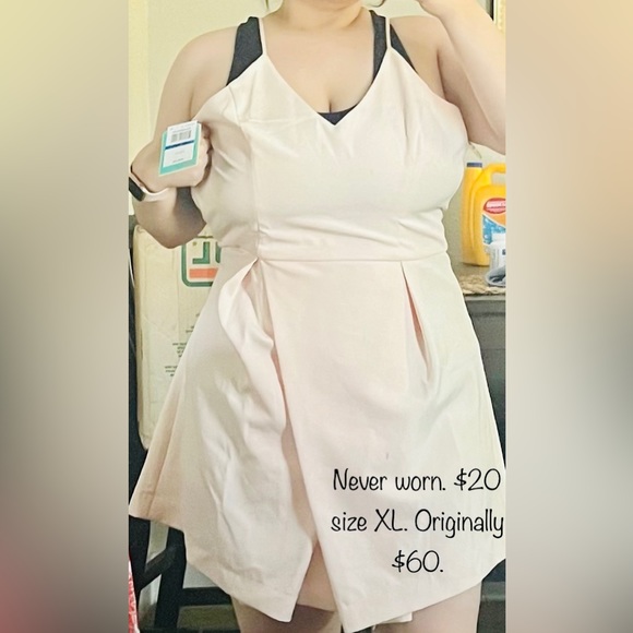 Pink Cocktail Dress - Picture 1 of 1